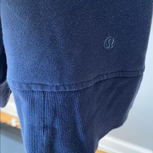 Navy dark blue Lululemon hoodie